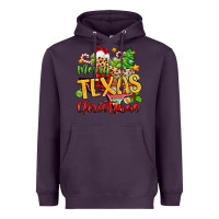 Plum merry texas christmas Heavyweight Hoodie - Zillion Design Studio