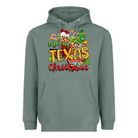 Sage merry texas christmas Heavyweight Hoodie - Zillion Design Studio