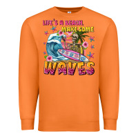 Carrot lifes a beach make some waves Premium Sweatshirt - texasbilliewilder