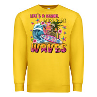 Lemon lifes a beach make some waves Premium Sweatshirt - texasbilliewilder