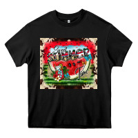 Black Sweet Summer Time Heavy Core Tee - CowhideDigitalArt