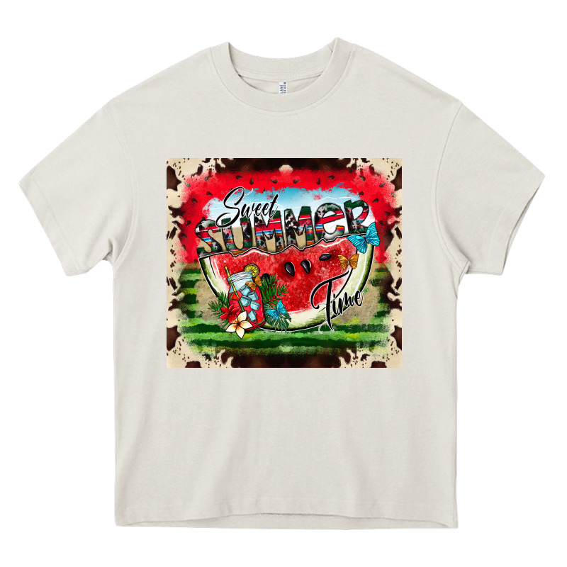 Sweet Summer Time Heavy Core Tee by CowhideDigitalArt | Teevron