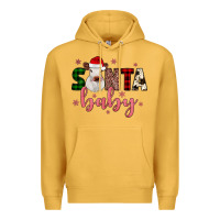 Mustard Santa baby Cow Premium Hoodie - JahusDesignShop
