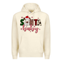 Sandshell Santa baby Cow Premium Hoodie - JahusDesignShop