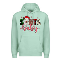 Seafoam Santa baby Cow Premium Hoodie - JahusDesignShop