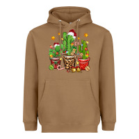 Toasted Coconut Christmas cactus Heavyweight Hoodie - Zillion Design Studio
