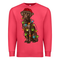 Cardinal Christmas labrador retriever Premium Sweatshirt - RanaPortraitStore