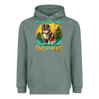 Sage life is better with a australian shepherd Heavyweight Hoodie - texasbilliewilder
