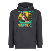 Smoke life is better with a australian shepherd Heavyweight Hoodie - texasbilliewilder