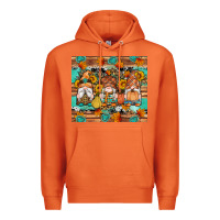 Carrot western fall gnomes tumbler Premium Hoodie - Artiststas