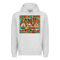 Dove Grey western fall gnomes tumbler Premium Hoodie - Artiststas