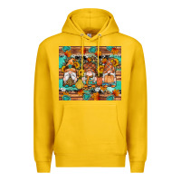 Lemon western fall gnomes tumbler Premium Hoodie - Artiststas