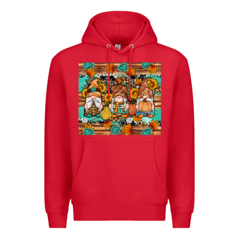 Western Fall Gnomes Tumbler Premium Hoodie by Artiststas | Teevron