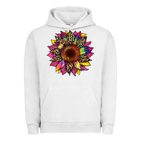 Pigment Lunar Rock tie dye leopard sunflower Urban Hoodie - Artiststas