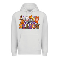 Dove Grey tis the season basketball Premium Hoodie - Jasminsmagicworld