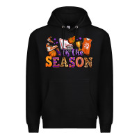 Black tis the season basketball Premium Hoodie - Jasminsmagicworld