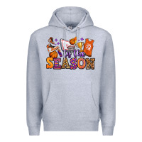 Heather Grey tis the season basketball Premium Hoodie - Jasminsmagicworld