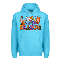 Ocean Blue tis the season basketball Premium Hoodie - Jasminsmagicworld