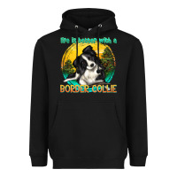 Black life is better with a border collie Heavyweight Hoodie - texasbilliewilder