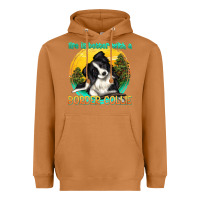 Meerkat life is better with a border collie Heavyweight Hoodie - texasbilliewilder