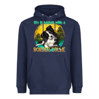 Navy life is better with a border collie Heavyweight Hoodie - texasbilliewilder