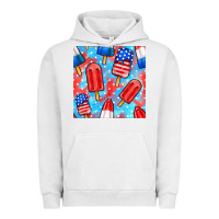 Pigment Lunar Rock 4th of july popsicle seamless pattern Urban Hoodie - BundleAndBundleShop