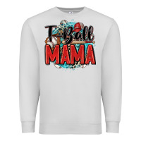 Dove Grey t ball mama Premium Sweatshirt - Zillion Design Studio