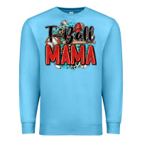 Ocean Blue t ball mama Premium Sweatshirt - Zillion Design Studio