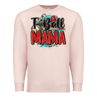 Pale Pink t ball mama Premium Sweatshirt - Zillion Design Studio