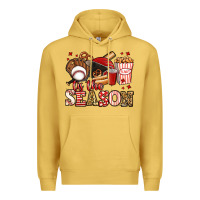 Antique Gold tis the season baseball Premium Hoodie - Jasminsmagicworld