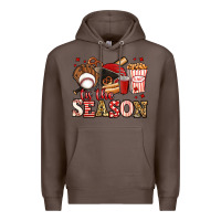 Coffee tis the season baseball Premium Hoodie - Jasminsmagicworld