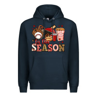 Navy tis the season baseball Premium Hoodie - Jasminsmagicworld