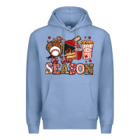 Colony Blue tis the season baseball Premium Hoodie - Jasminsmagicworld