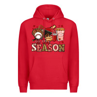 Red tis the season baseball Premium Hoodie - Jasminsmagicworld