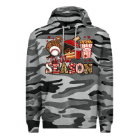 Slate Camo tis the season baseball Premium Hoodie - Jasminsmagicworld