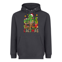 Smoke christmas cactus merry cactmas Heavyweight Hoodie - Zillion Design Studio