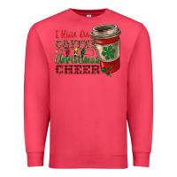 Cardinal i run on coffee and christmas cheer Premium Sweatshirt - RanaPortraitStore
