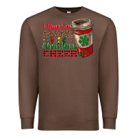 Chestnut i run on coffee and christmas cheer Premium Sweatshirt - RanaPortraitStore