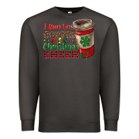 Smoke i run on coffee and christmas cheer Premium Sweatshirt - RanaPortraitStore