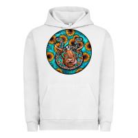 Pigment Lunar Rock horseshoe circle Urban Hoodie - JahusDesignShop