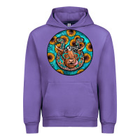 Tulip horseshoe circle Urban Hoodie - JahusDesignShop