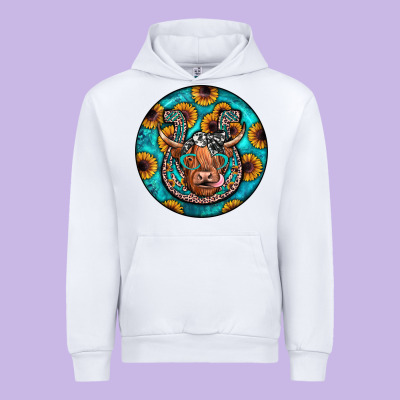 Horseshoe Circle Urban Hoodie Designed By Jahusdesignshop