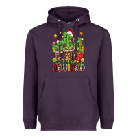 Plum christmas cactus feliz navidad Heavyweight Hoodie - Zillion Design Studio