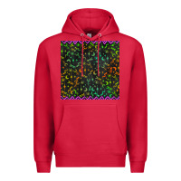 Cardinal halloween witch symbols seamless pattern Premium Hoodie - BundleAndBundleShop