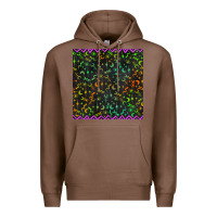 Chestnut halloween witch symbols seamless pattern Premium Hoodie - BundleAndBundleShop