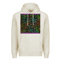 Oatmeal Heather halloween witch symbols seamless pattern Premium Hoodie - BundleAndBundleShop