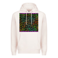 Pale Pink halloween witch symbols seamless pattern Premium Hoodie - BundleAndBundleShop