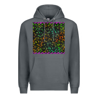 Rock halloween witch symbols seamless pattern Premium Hoodie - BundleAndBundleShop