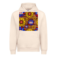 Sandshell usa sunflower seamless pattern Urban Hoodie - BundleAndBundleShop
