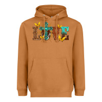 Meerkat love with cross Heavyweight Hoodie - texasbilliewilder